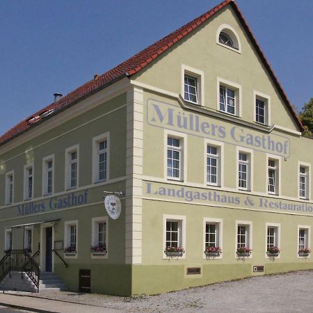 Landgasthaus Muellers Gasthof Радеберг Екстер'єр фото