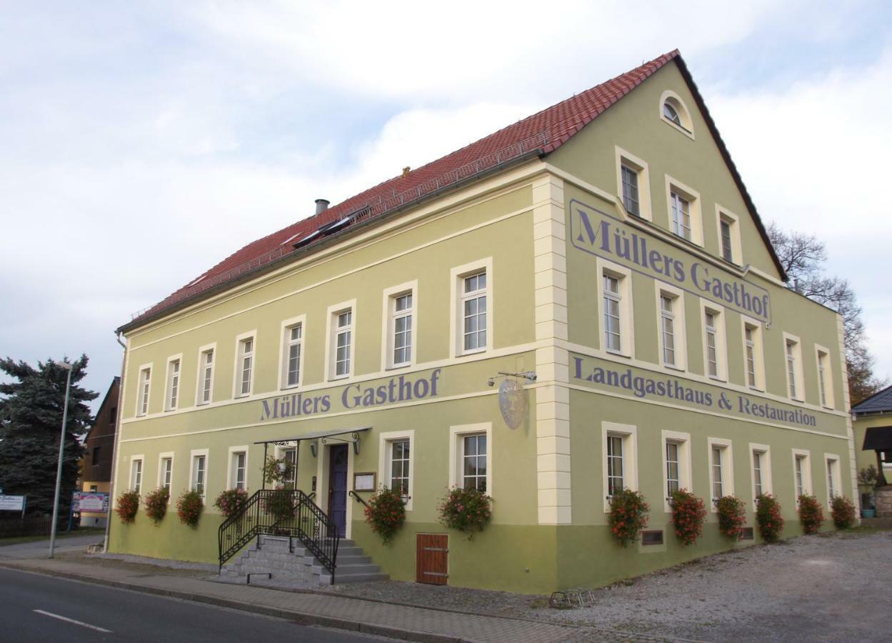 Landgasthaus Muellers Gasthof Радеберг Екстер'єр фото